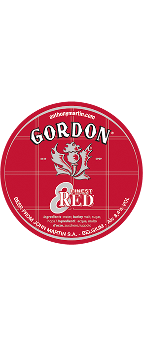 GORDON FINEST RED 8% vol 0,50 cl