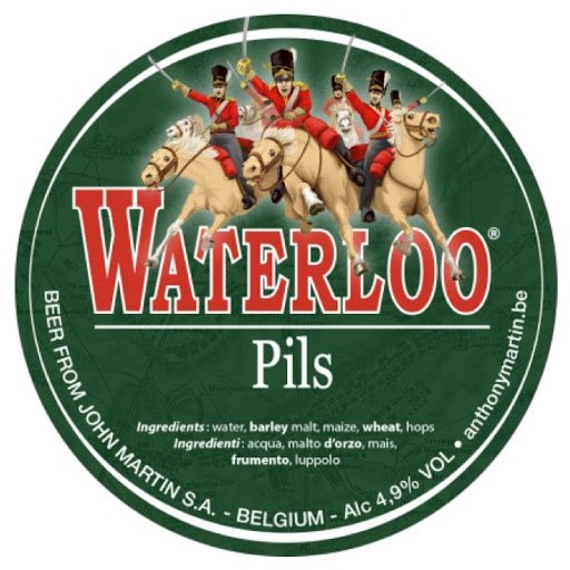 [PBE-1870840] WATERLOO pils 4,9 vol 0,50 cl